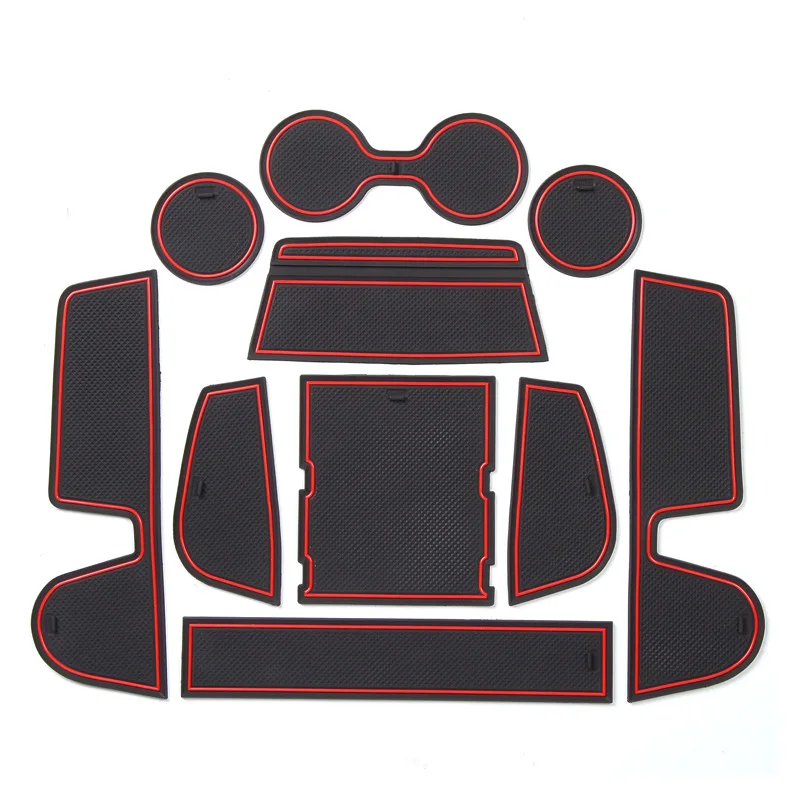 

Anti-Slip Car Gate Slot Mat For Mazda CX-30 CX 30 CX30 2020 Non-Slip Door Groove Pad Rubber Coaster Auto Interior Accessories