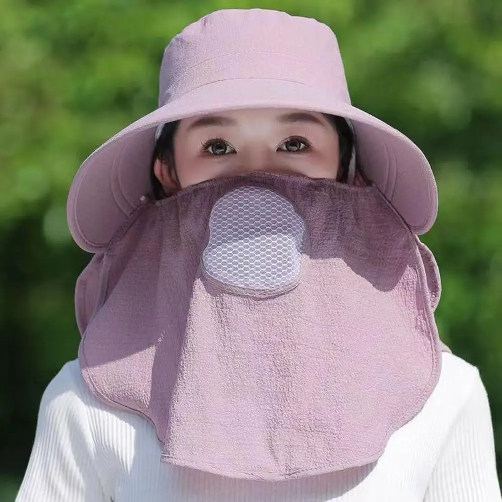 Summer Quick Dryng UV Protection Fisherman Cap Face Neck Cover Outdoor Fishing Cycling Removable Men Visor Hat Women Bucket Hat,sun hat,fisherman hat,sun protection hat