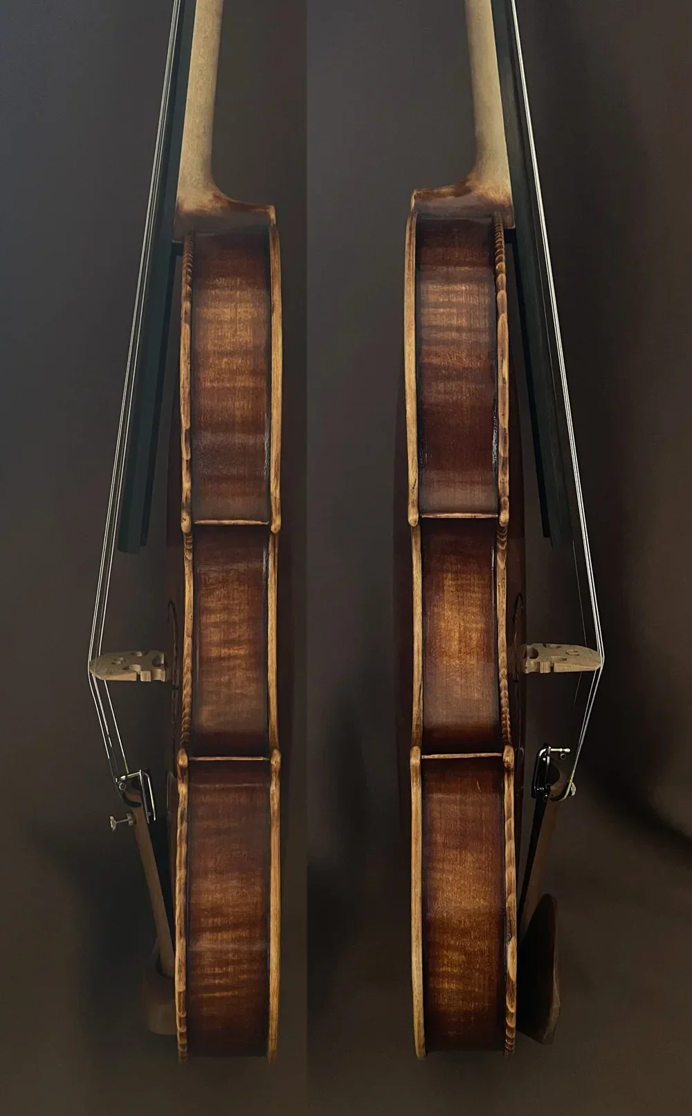 Copy 19Th Century French Violin Oil Varnish Warm Tone Free Violin Case Bow and Rosin NO.1431