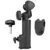 Golf Push Trolley Umbrella Holder Plastic Stand Pull Bike Cart Black Universal 3