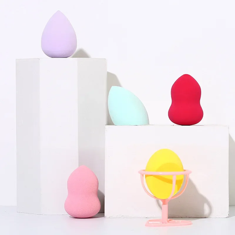 워터 드롭 메이크업 스펀지 코스메틱 퍼프 페이셜 파우더 BB 크림 코스메틱 퍼프 블렌딩 파운데이션 스폰지 퍼프 메이크업 스펀지