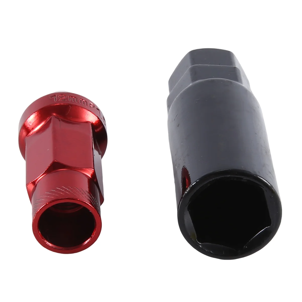 M12X1.5 Red Wheel Nut Wheel Screw Nut Universal Wheel Decoration Exterior Car Supplies