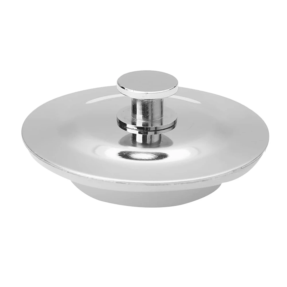 

Bathroom Sink Plug Stopper Bathroom Sink Plug Bathtub Plug Stainless Steel Kitchen Water Filter Drain Pipe Sealing Cap