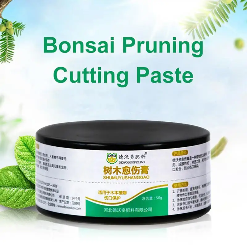 50g Bonsai Pruning Cutting Paste Tree Pruning Sealer Compound for Garden Plant Grafting And Wound repairing sealant paste