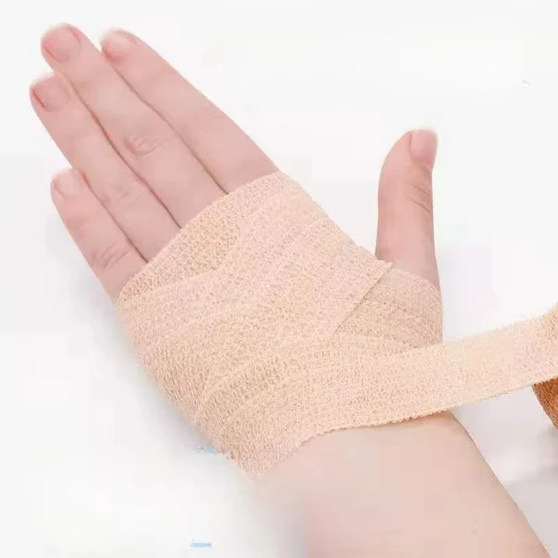 Baby Children Outdoor Sports Adhesive Elastic Dressing Bandages Non-woven Fabric Wound Care Skin Patch First Aid Gauze Tape