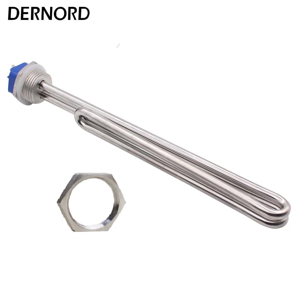 Fold back Type Brewing Heating Element Stainless Steel 240v/208v 3500w  Foldback Screw In Heater Element with 1 INCH NPT Thread - AliExpress