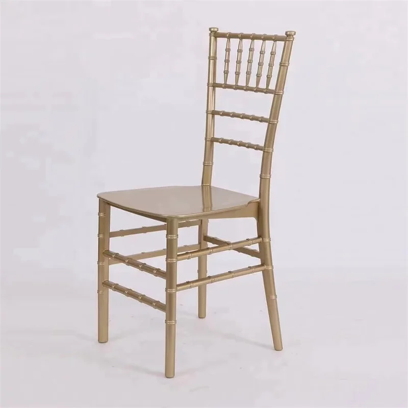 Factory Direct Metal Painting Resin Funiture Wedding Chair For Wedding Moment Hotel Party Or Gathering