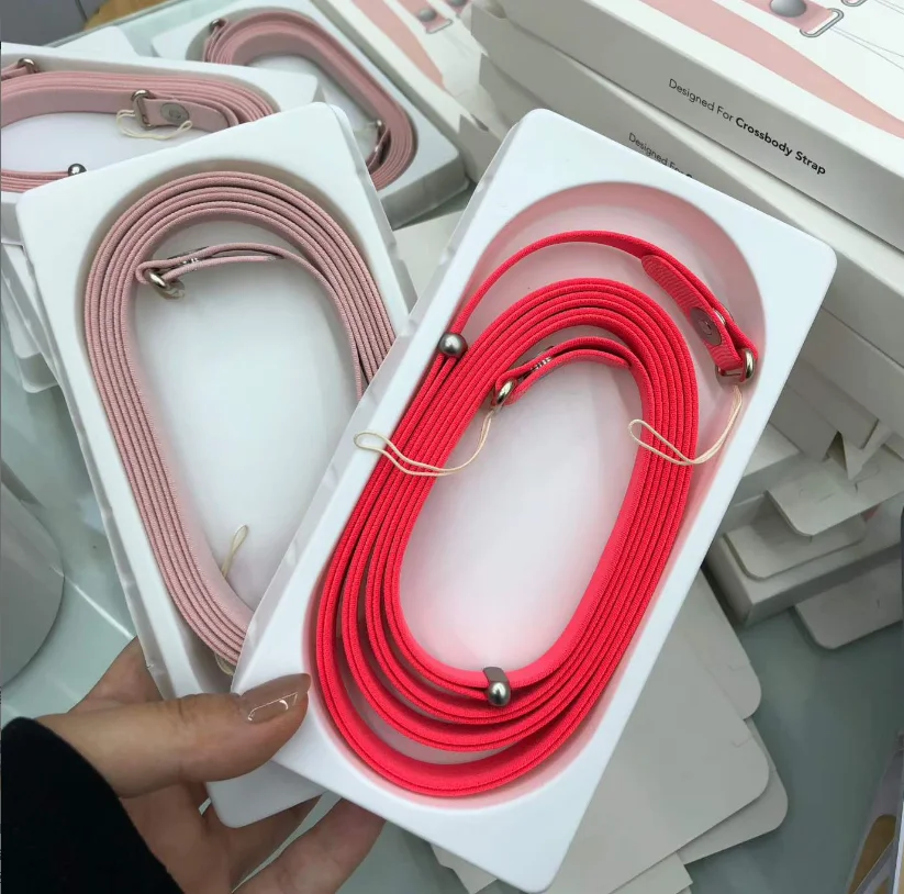 Premium Magnetic Woven Crossbody Lanyard with Anti-Loss Design