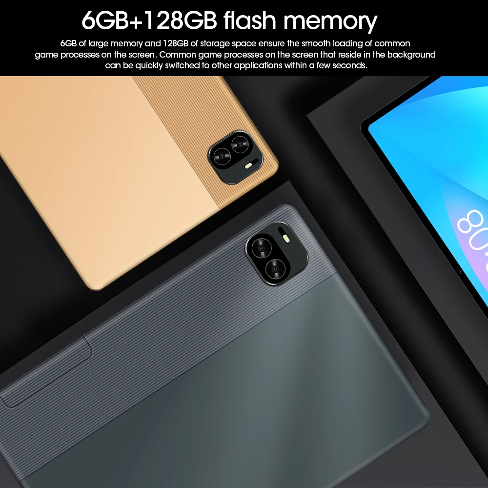 New 11 Inch Tablet Pad5 X101 With Snapdragon Processor Android 10 Google Play Pc 6gb Ram 128gb