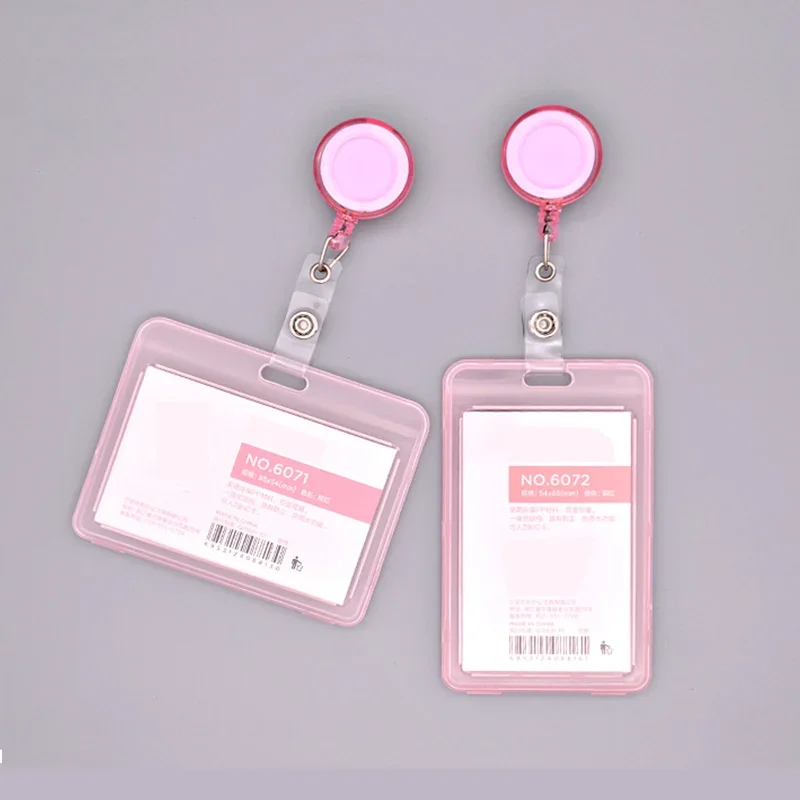 Card holder Women Men Card Cover Case Plastic Transparent Business Credit Cards Bank ID Card Sleeve Protect Holder Case for Student