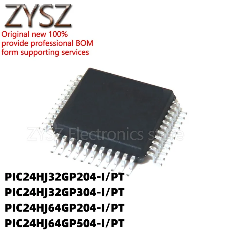 

5PCS PIC24HJ32GP204-I/PT 32GP304 64GP204 64GP504 E/PT T chip QFP44