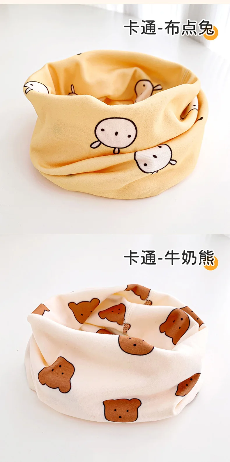 0-12years Winter Kids Scarf Cotton Children Warmer Neck Scarf Baby Neckerchief Cute Scarf Soft Neck Collar Children´s Scarves