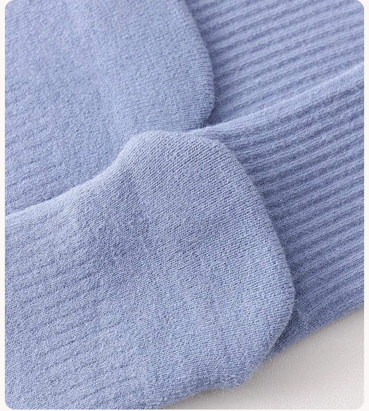 1 Paar fünf Zehensocken für Herren, Winterwärme, Kaschmir-Baumwolle, hochwertige einfarbige Zehensocken, Outdoor-Radsocken – Detail 21