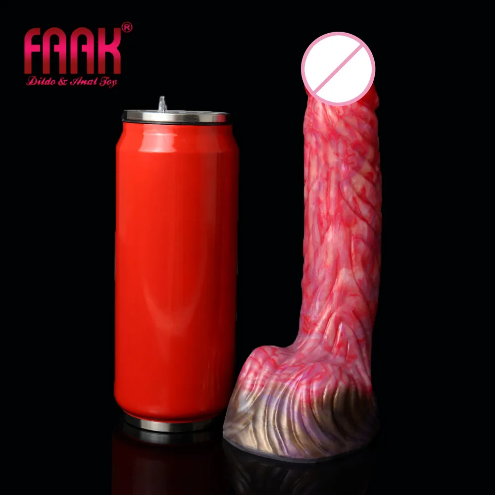 

FAAK Skin Soft Big Suction Cup Dildo Realistic Silicone Male Artificial Penis Dick Woman Masturbator Adult Sex Toys women Dildos