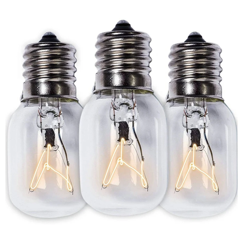 AD Microwave Light Bulb 40W E17 125V Replacement Part Exact Fit For