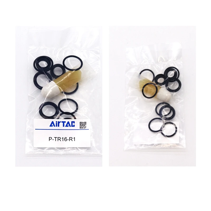 

AirTac Pneumatic TR Cylinder Repair Kit Airtac Standard Piston Seal Ring Kits P-TR10-R1 P-TR16-R1 P-TR20-R1 P-TR25-R1 P-TR32-R1