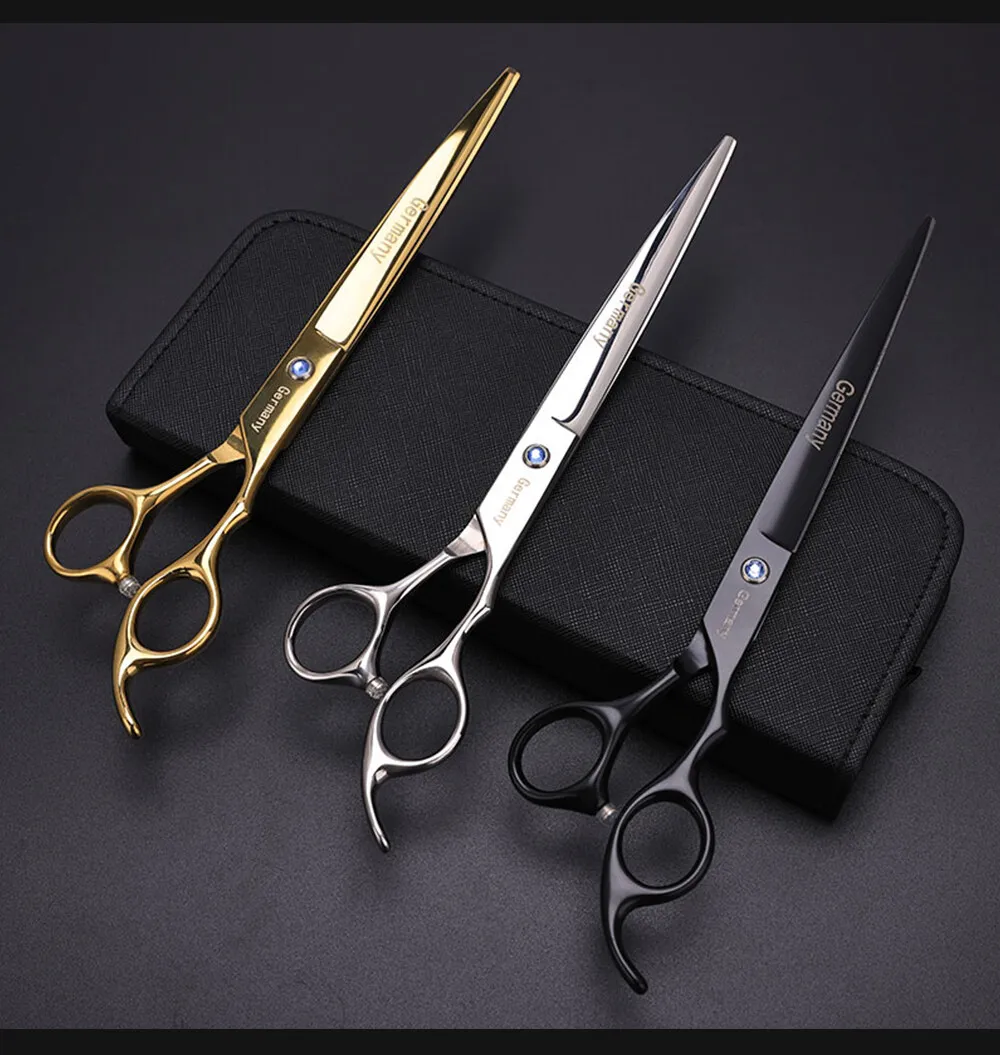 8 Inch Hairdressing Scissors High Quality Salon Flat Cuts Haircut Machine Stainless Thinning Shear Barbershop Tools the new 7 inch 40pin 1024x600 coding digital fpc y83476 v02 flat liquid crystal display screen fpc y83476 v03