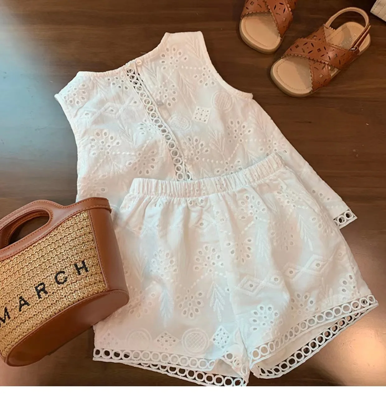 

Girls Clothes Sets Summer 2024 Children Fashion Veat Shirts Shorts 2pcs Princess Suit For Baby Tracksuits Kids Outfit Toddler 6Y