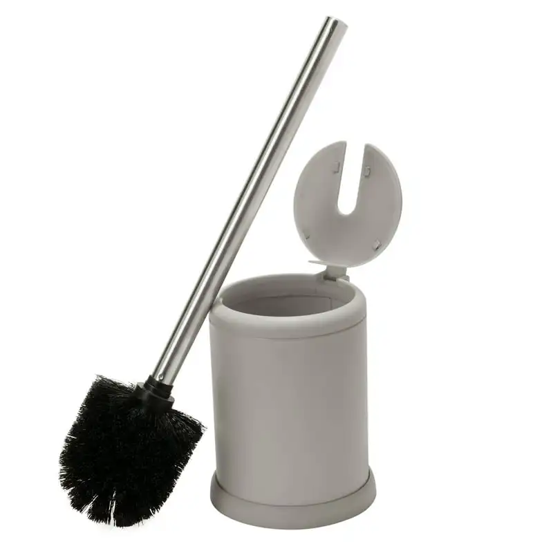 

Lid Toilet Brush and Holder in Gray