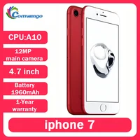 Original Apple Unlocked iPhone 7 32/128GB/256GB IOS A10 chip 12.0MP 4G LTE Camera Quad-Core Fingerprint 12MP iphone7 Cell Phone