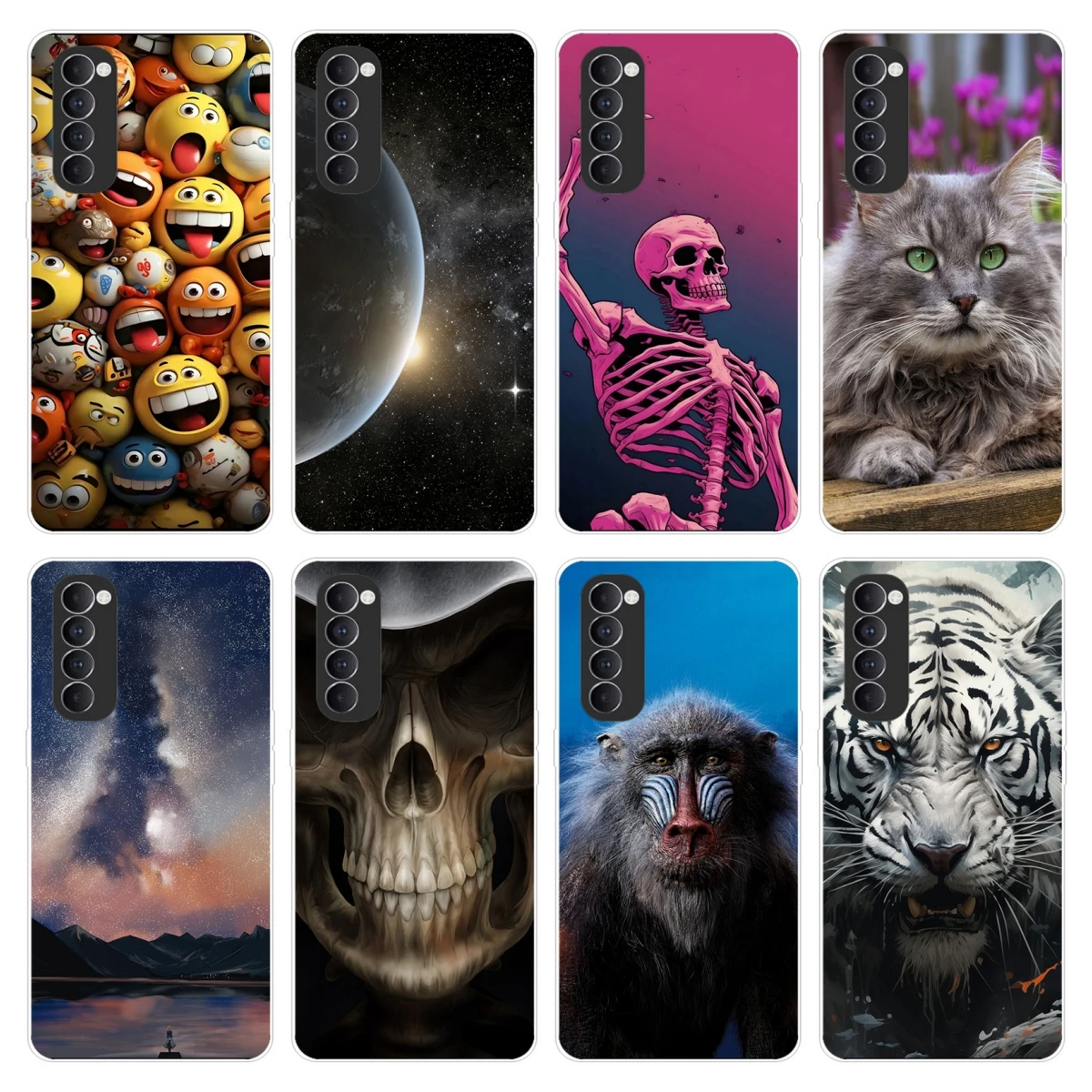 Per Reno 4 Pro Custodia Oppo Reno 4 Pro Custodia In Silicone Tpu Cover Posteriore Morbida Custodia Per Telefono Per Oppo Reno4 Pro 4G Cph2109 Etui Coq