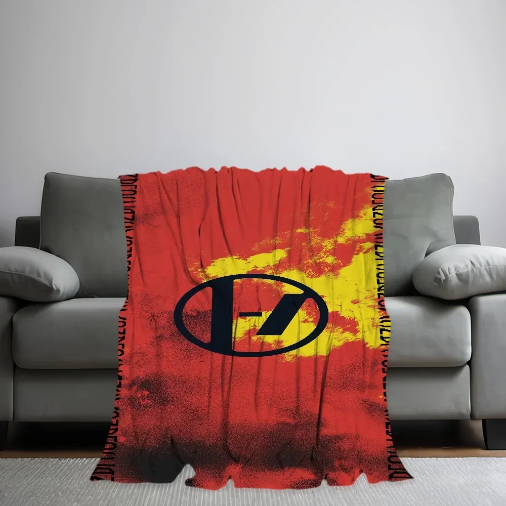 Band T-Twenty One P-Pilots Clancy Printed comfortable sofa living room bedroom Plush blanket suitable for home travel and gifts 2