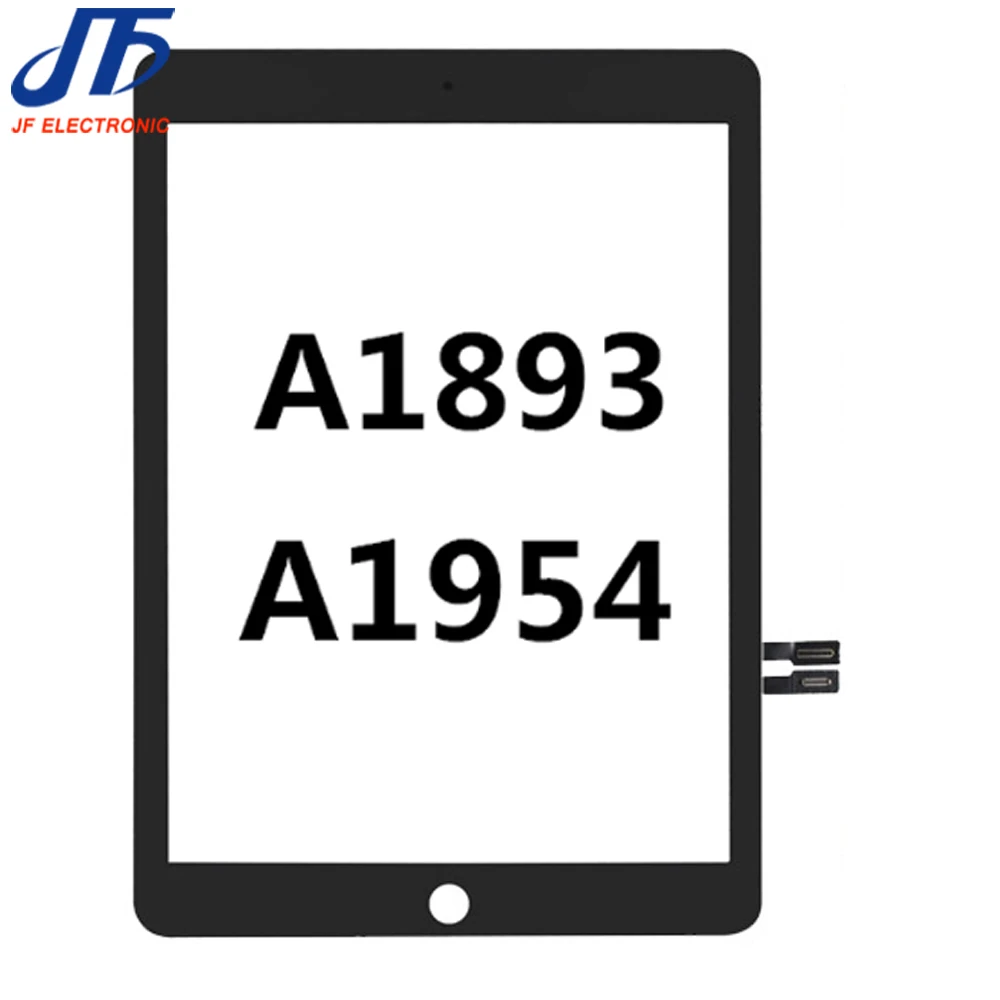 LCD Display Screen 10Pcs Replacement For iPad 6 6th Gen A1954 A1893 9.7 2018 LCD Outer Touch Screen Digitizer Glass Panel Assembly Display Adhesive