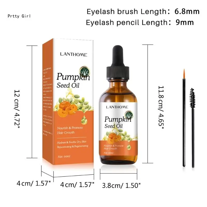 Pumpkin Seed Oil for Hair Growth Pumpkin Oil for Hair Growth Prevents Hair Loss Hair Growth for Eyelashes Nourishing images - 6