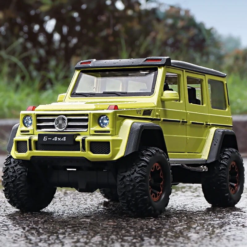 

1:32 Mercedes Benz G500 большая модель автомобиля из сплава, литые металлические игрушки, модифицированные фотообои F372, имитация игрушки в подарок