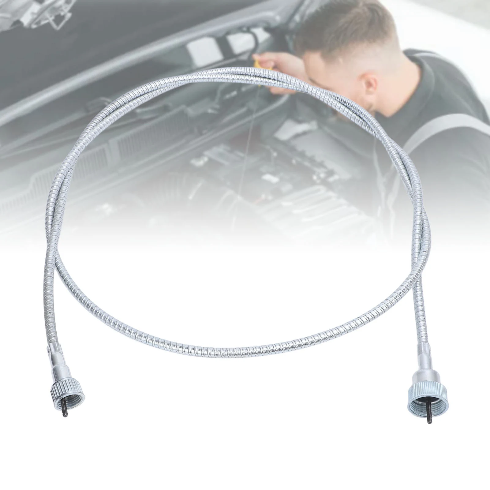 70in Truck Speedometer  Cable  Speed Signal Transfer Metal Housing 47 17260 MH Speed Gauge Cable Truck  Cable