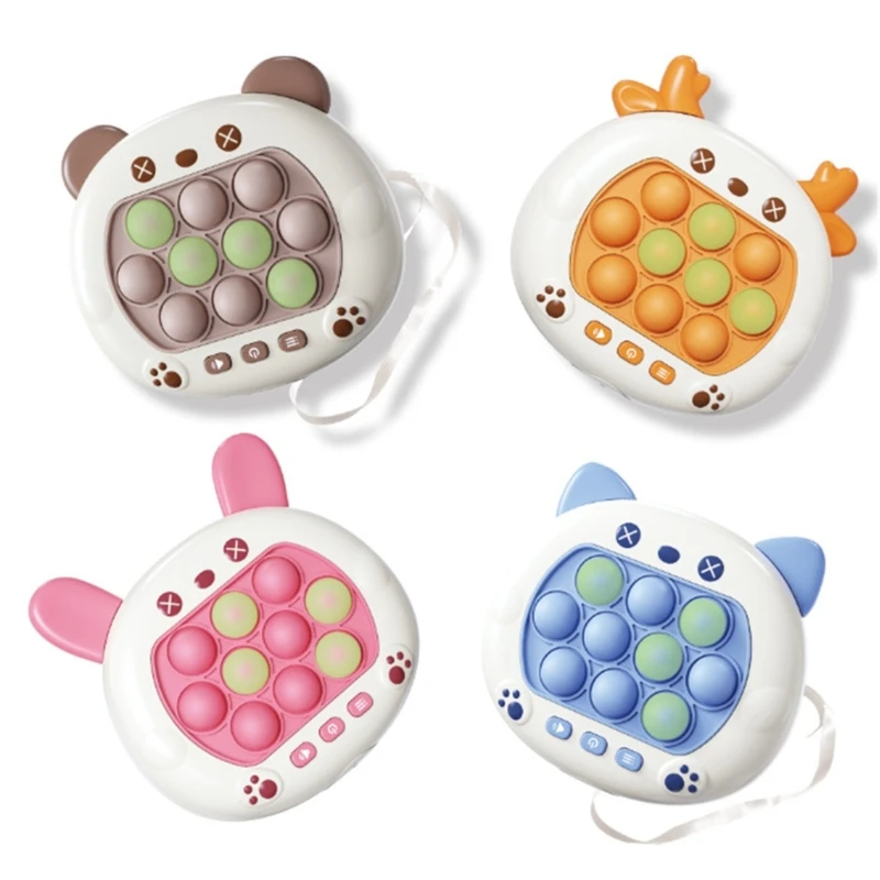 

Electronic Handheld Puzzle Game Console Toy Children Push Bubble Decompress Toy