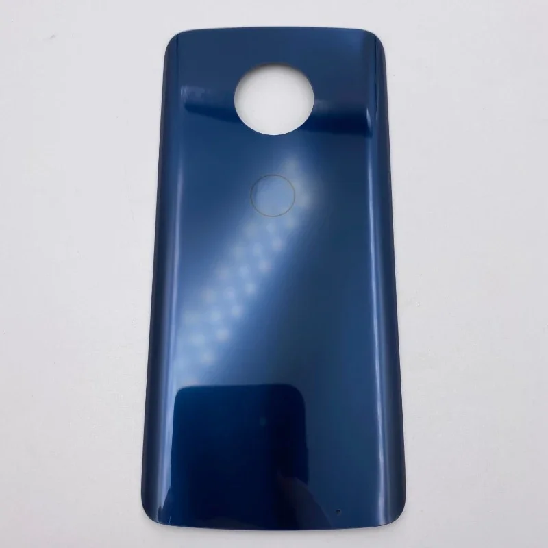 Стеклянная Крышка батарейного отсека для Motorola Moto G6 XT1925, задняя панель, задняя крышка корпуса, замена для Moto G6 Plus XT1926, Крышка батарейного отсека