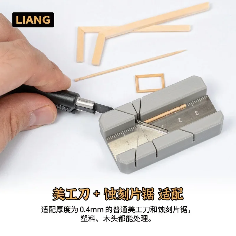 Model Tools Model Building Parts LIANG-0220 Model Angle Cutter Assembly Model Cutting Tools for Plastic Building Hobby DIY Accessories