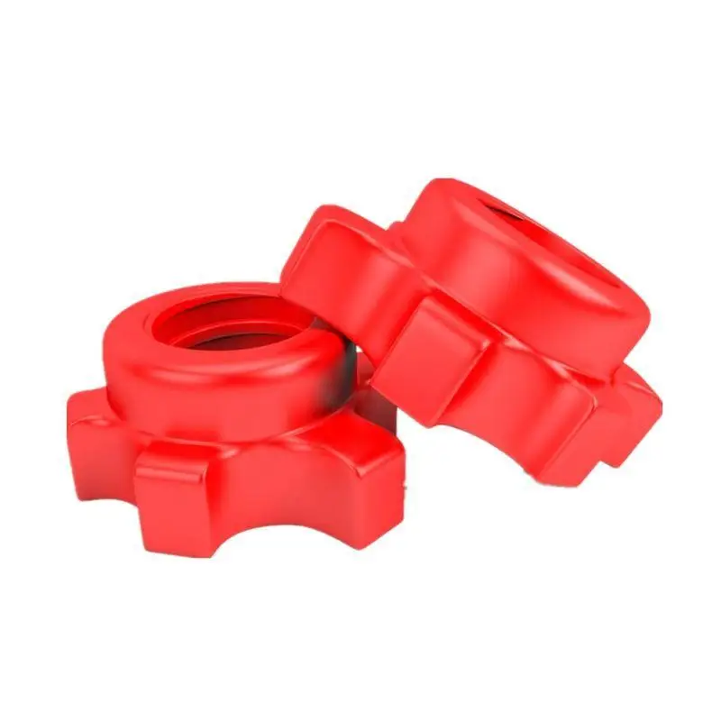 2x Dumbbell Weights Set with 4 Nuts Barbell Bar for Strength Training 2x Dumbbell Weights Set with 4 Nuts Barbell Bar for Strength Training