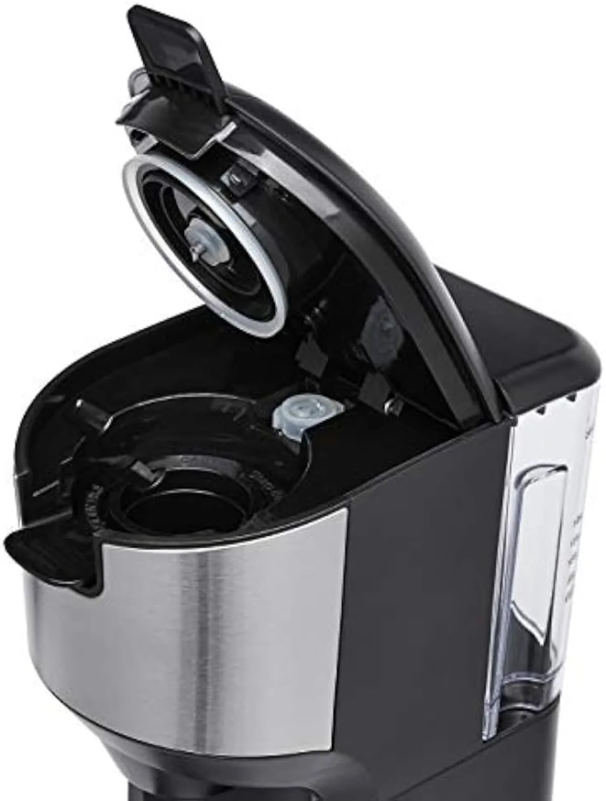 Dual Brew Single Serve Capsule Coffee Maker, 14 oz, Black and SS, 5.98"D x 9.44"W x 14.17"H | USA | NEW 3