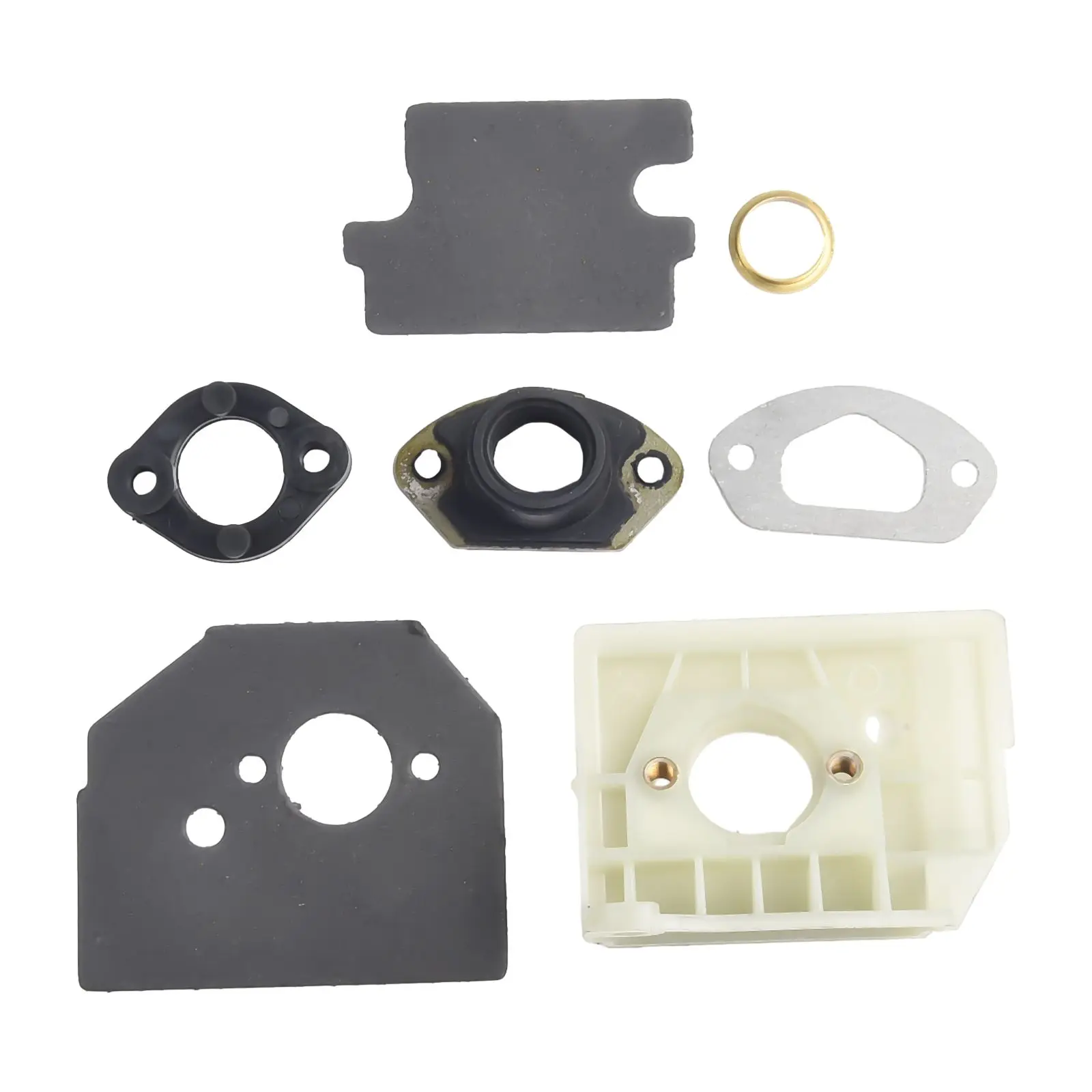 

Carburetor Bracket Spacer Inner Guide Gaskets Fit For Chainsaw 4500 5200 5800 Garden Power Tools Replacement Accessories