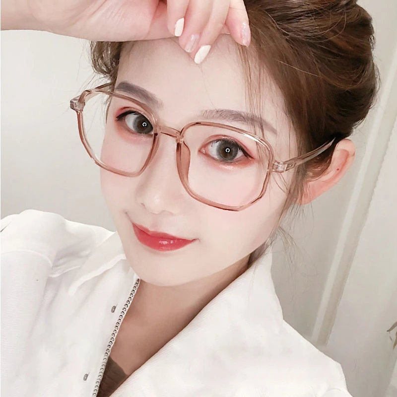 

NEW Big Frame Eyewear Blocking Glasses Optical Spectacle Eyeglass Transparent Computer Glasses Frame Women Men Anti Blue Light