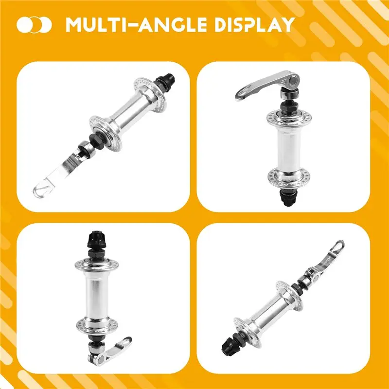 자전거 곡선형 36홀 일체형 플라워 드럼 앞/뒤 휠 허브, 가변 속도 액슬 자전거 액세서리