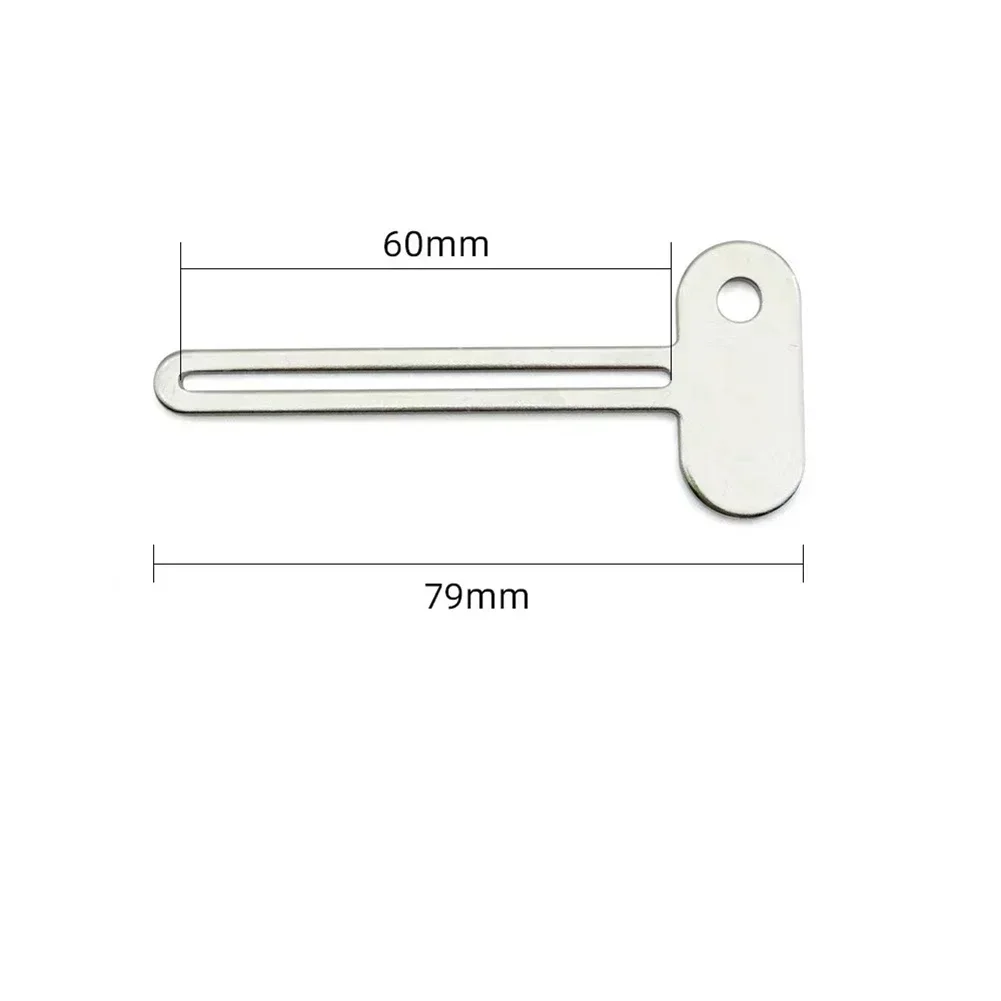 5Pcs Stainless Steel Toothpaste Tube Squeezers Metal Key Toothpaste Squeezers For Bathroom Hair Dye Cosmetic Tubes Squeezer 2