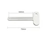 5Pcs Stainless Steel Toothpaste Tube Squeezers Metal Key Toothpaste Squeezers For Bathroom Hair Dye Cosmetic Tubes Squeezer 2