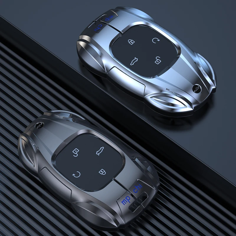 Car Remote Key Cover Case Holder Protector Shell Housing GAC Trumpchi New Empow J11 J12 J13 J15 J16 GS8 GS4 GS3 Emzoom key case,key case cover,car key shell