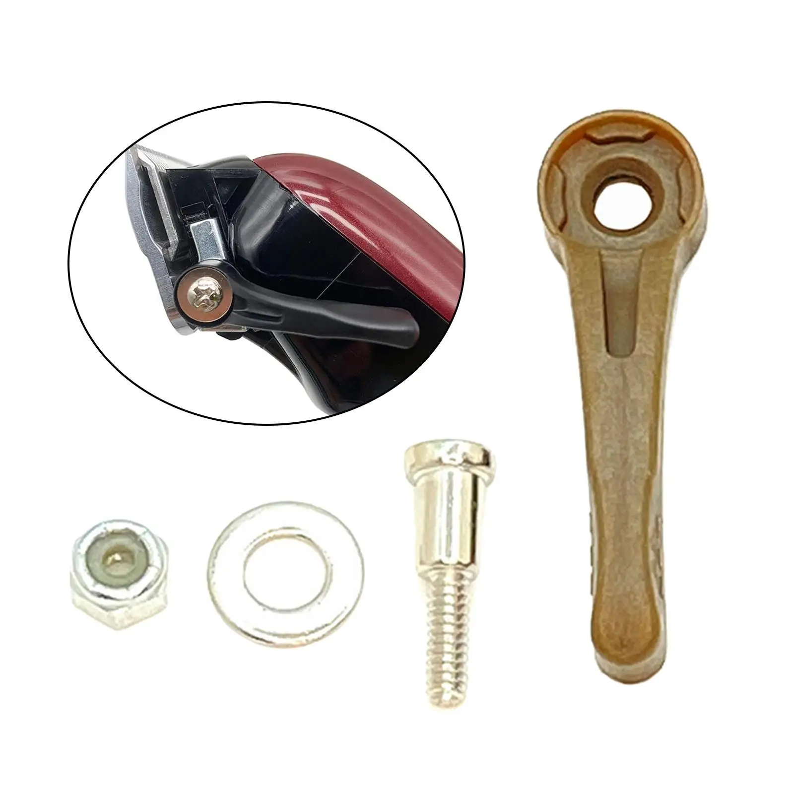 Clipper Hair Trimmer Blade Set Adjustment Lever Professional Blade for Wahl Magic Clip 8148 8591 Barber Supplies Assemble Men