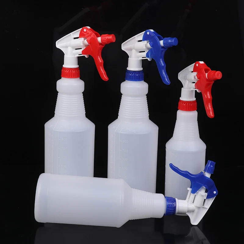 500ml/750ml/1000ml Transparent Portable Spray Bottle Car Washing Refillable Atomizer Multipurpose Gardening Supplies