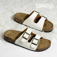 Sandale en cuir pour hommes et femmes sandales de plage 2025 chaussures pour hommes de créateur femmes pantoufle confortable marques originales chaussures d'été 6