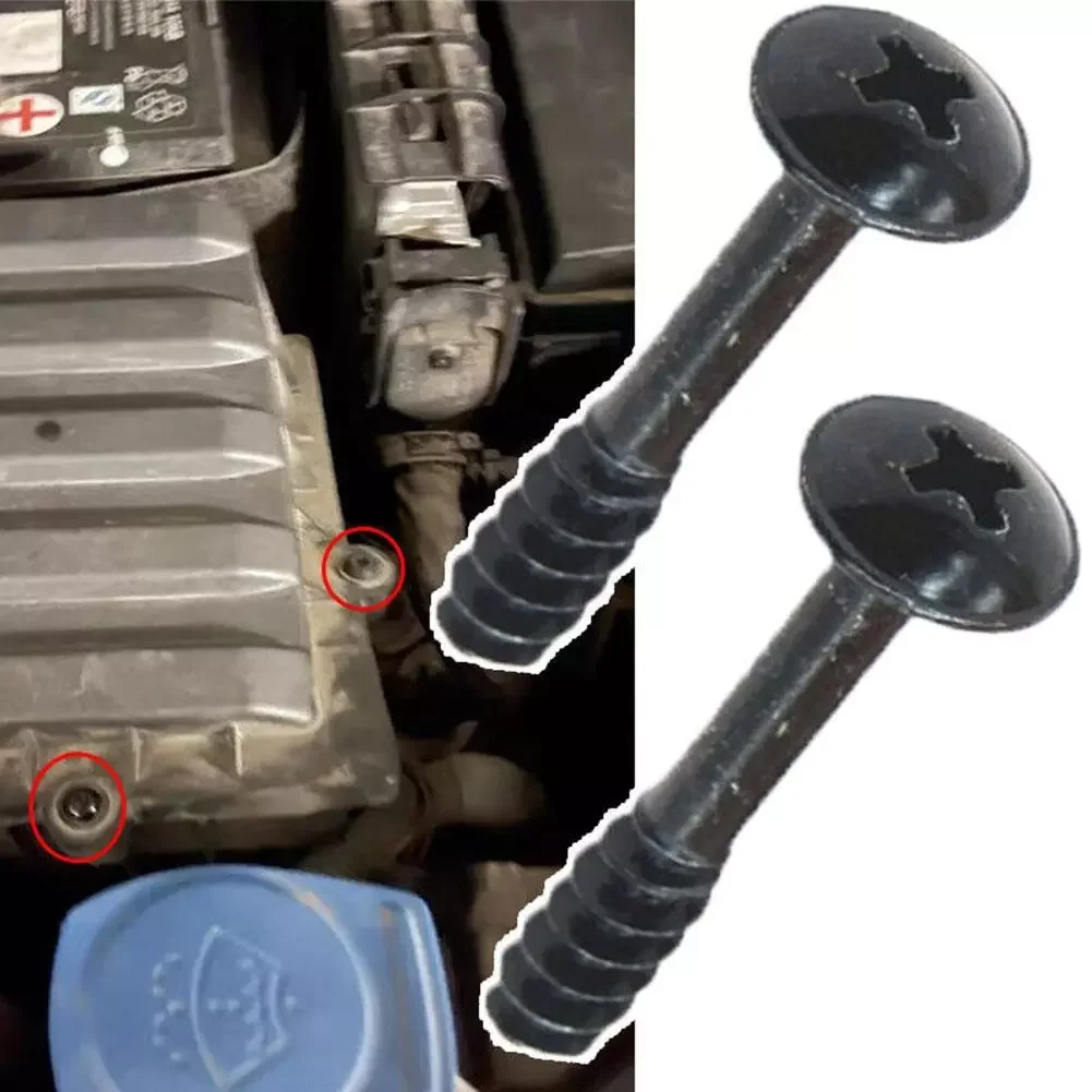 10PCS Seat Black Air-Filter Cleaner Box Lid Retaining Screws For VW Audi Seat Skoda Jaguar Vauxhall Land Rover Range C2S11217