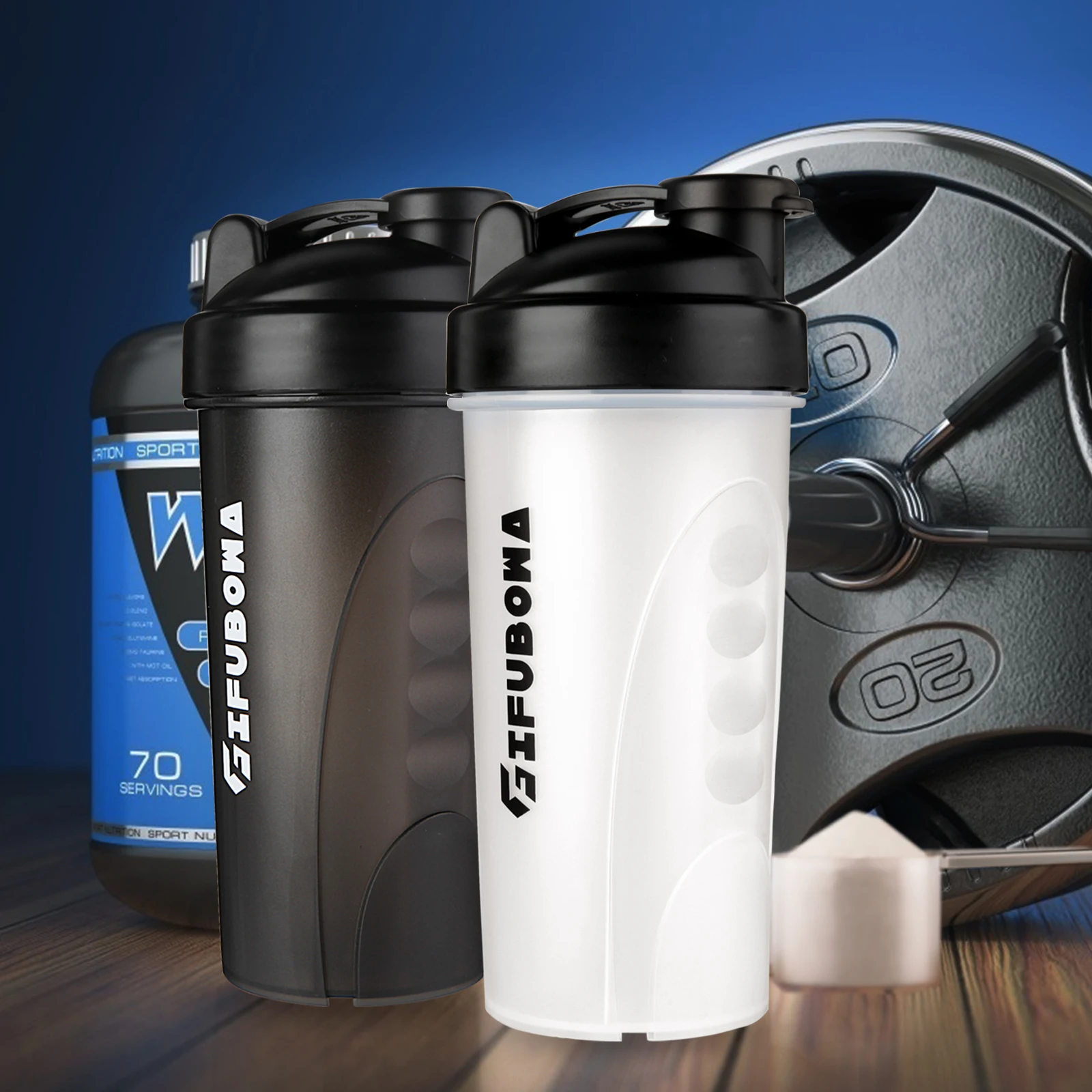 Shaker Cup for Protein Mixes with Ball 28 Oz Bpa Free Powder Mixing Drinking Bottle Leak Proof for Gym Sports Fitness Whey Shake protein bottle shaker bottle shaking cup protein shaker cup self stirring shaker cup