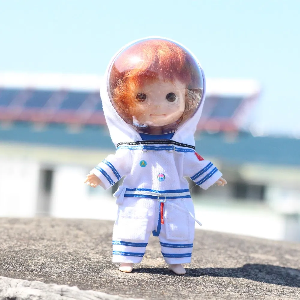 

Aviation suit space clothes clothes Coverall clothes for ob11,obitsu 11,molly, gsc,1/12 BJD Doll Accessories Clothing