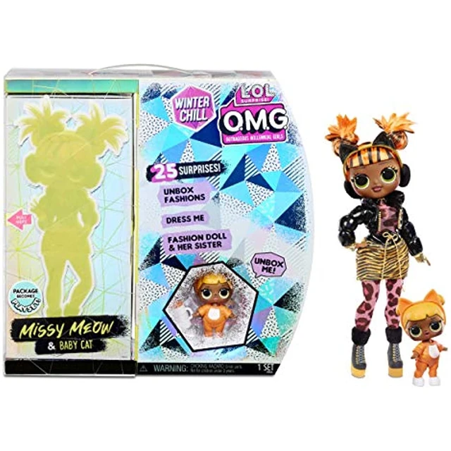 L.O.L. Surprise - OMG Queens - Big Surprise - Poupee Mannequin 25cm et  Accessoires