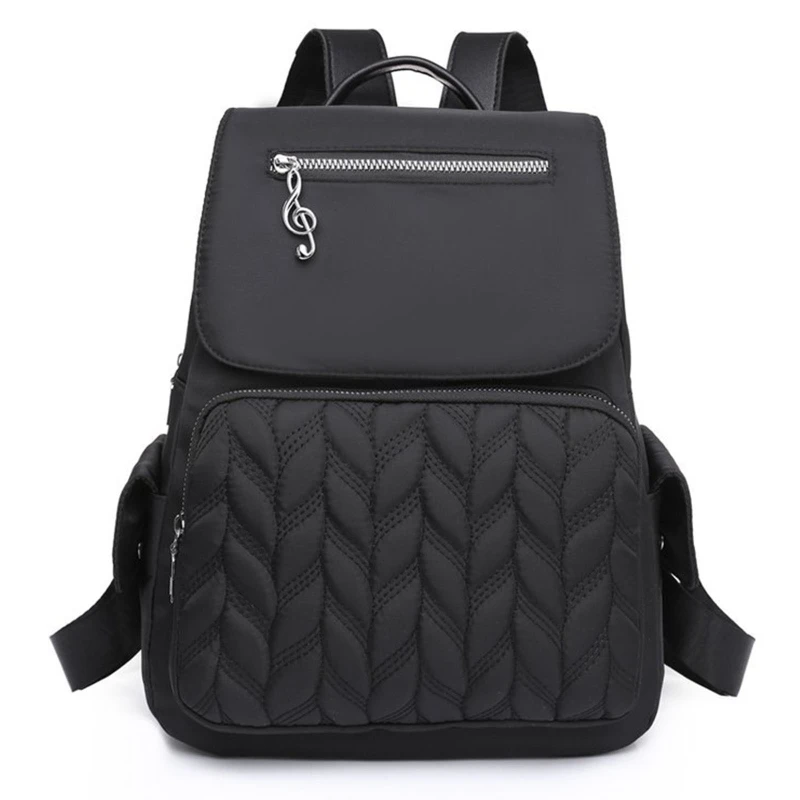 

Backpack for Women Bags Female School Bag Fashion Ladies Girls Travel Daypack Solid Color Multiple Pockets Casual Rucksack