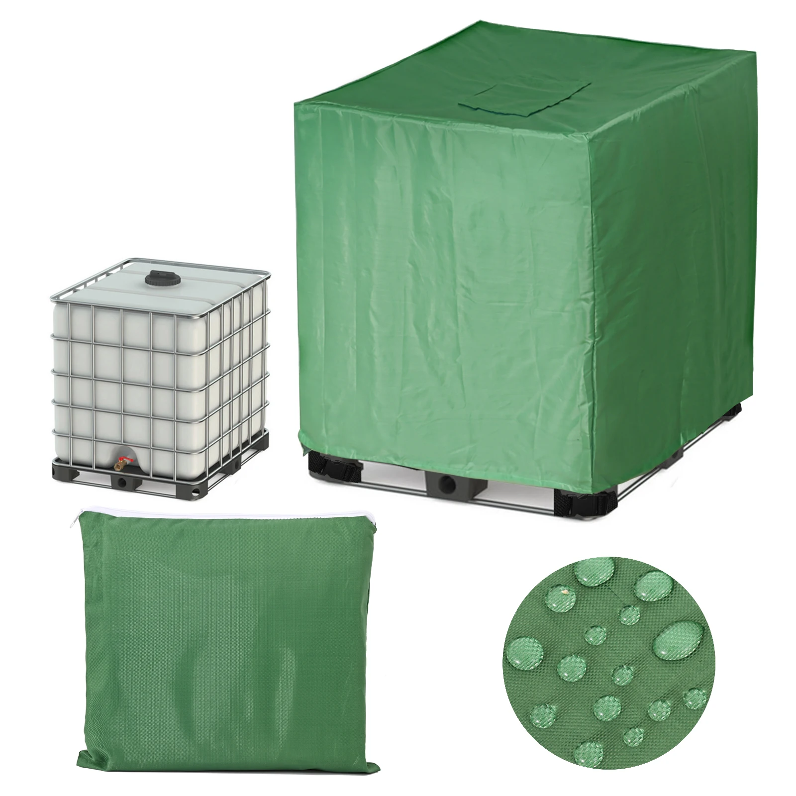 Water Tank Cover 1000 Liters Foil Antidust Cover Ibc Tank Cover